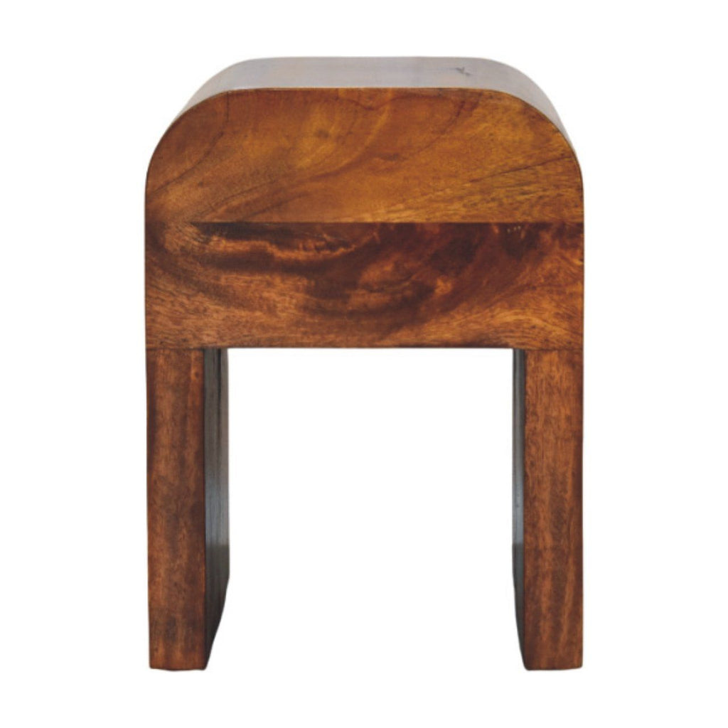 Mini Darcy - Nightstand With Curved Edges