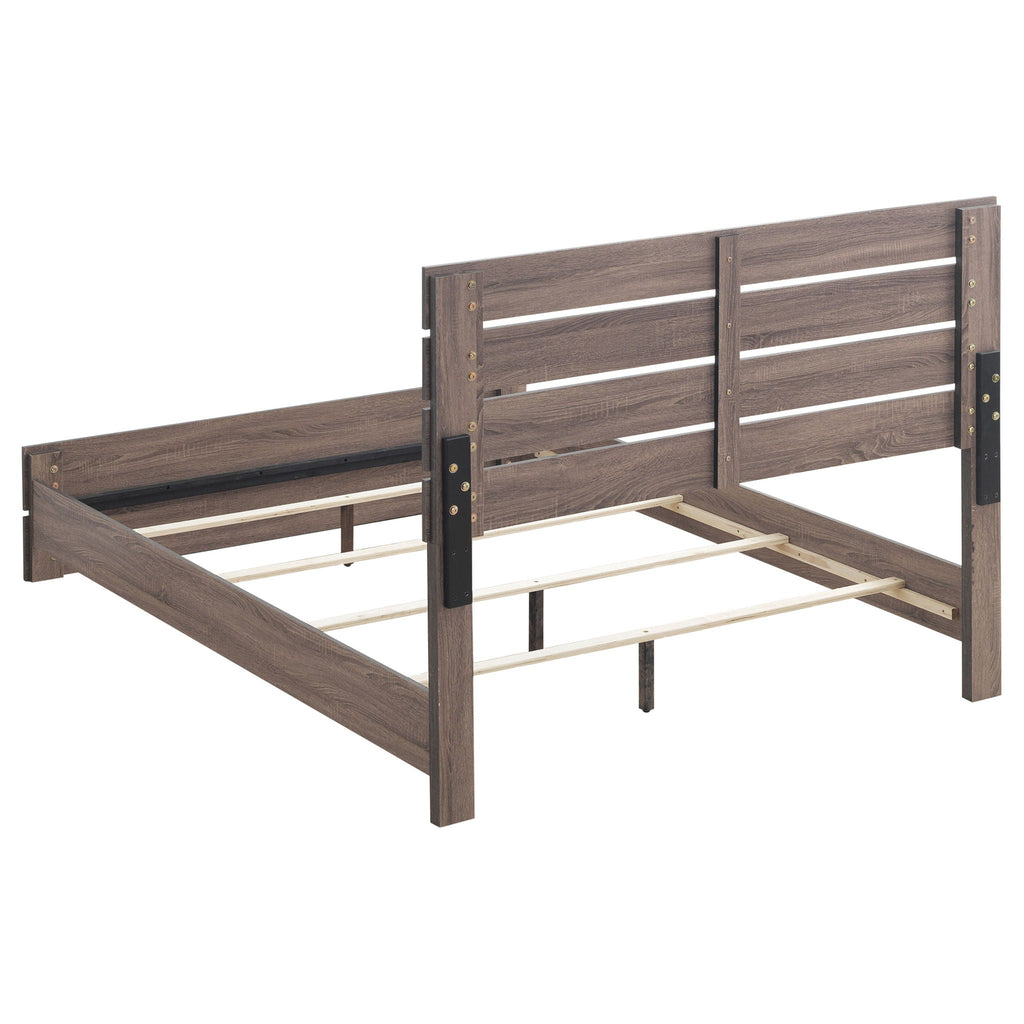 Geary - Slatted Headboard Panel Bedroom Set