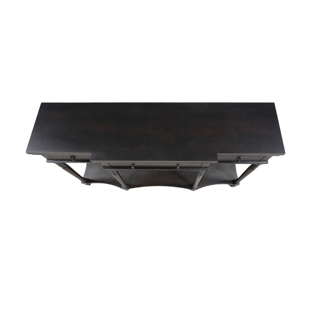 Retro Console Table With 3 Soft Close Drawers