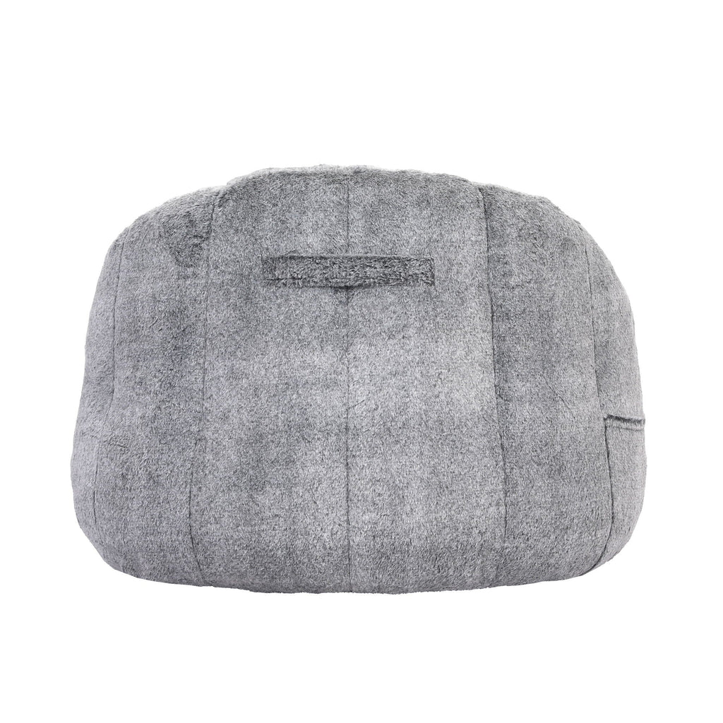 Beanbag Chair, Beanbag Sofa Chair With Armrests Stuffed High Density Foam
