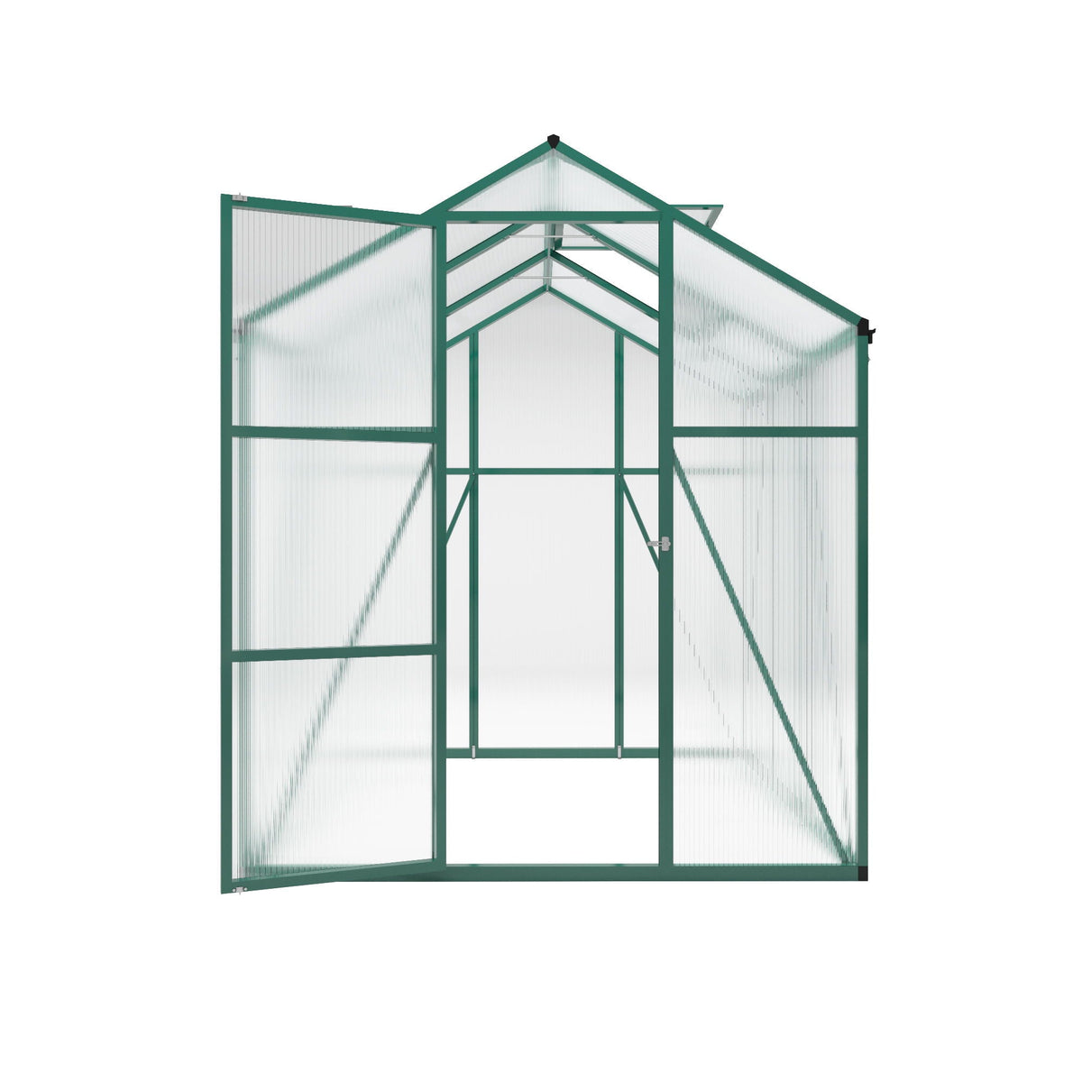 Polycarbonate Walk-In house, Raised Base For Outdoor In All Season
