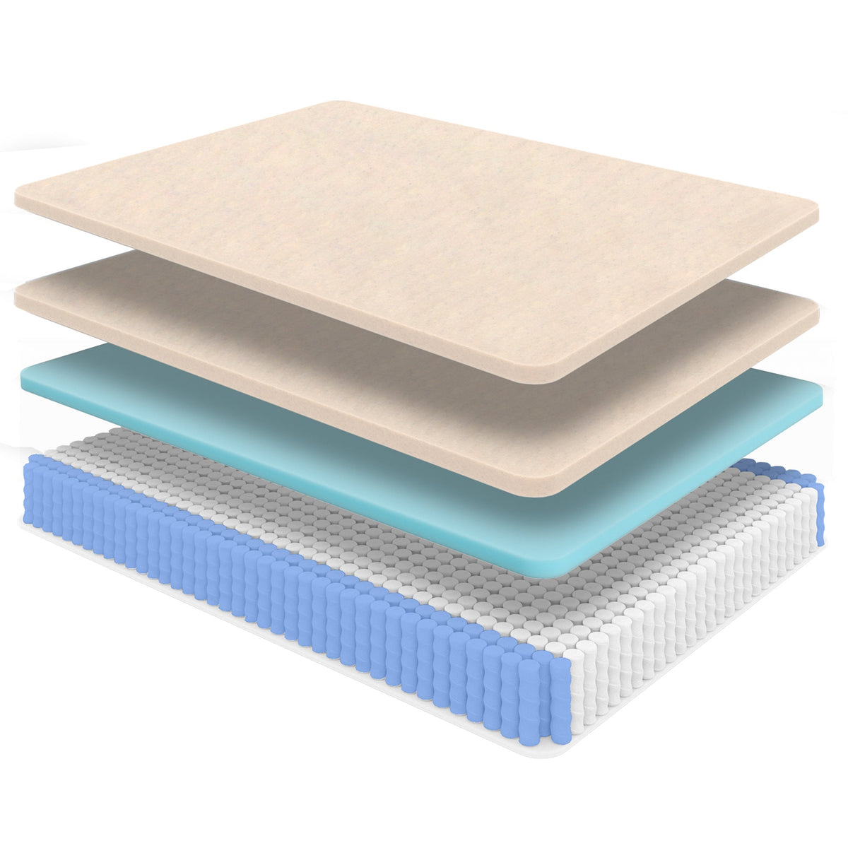 Diamond Mattress Nova Lux Copper Ultra Cooling Hybrid Twin XL