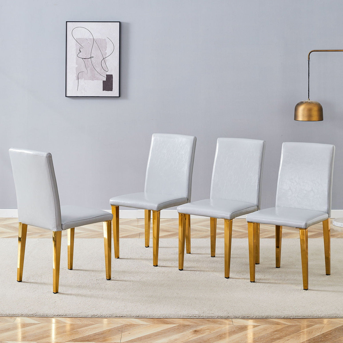 Modern Dining Chairs With Metal Legs