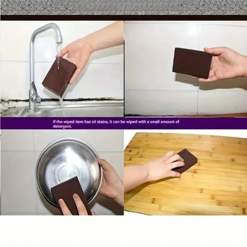 3-Pack: Emery Magic Wipe - Bottom Cleaning Descaling Sponge