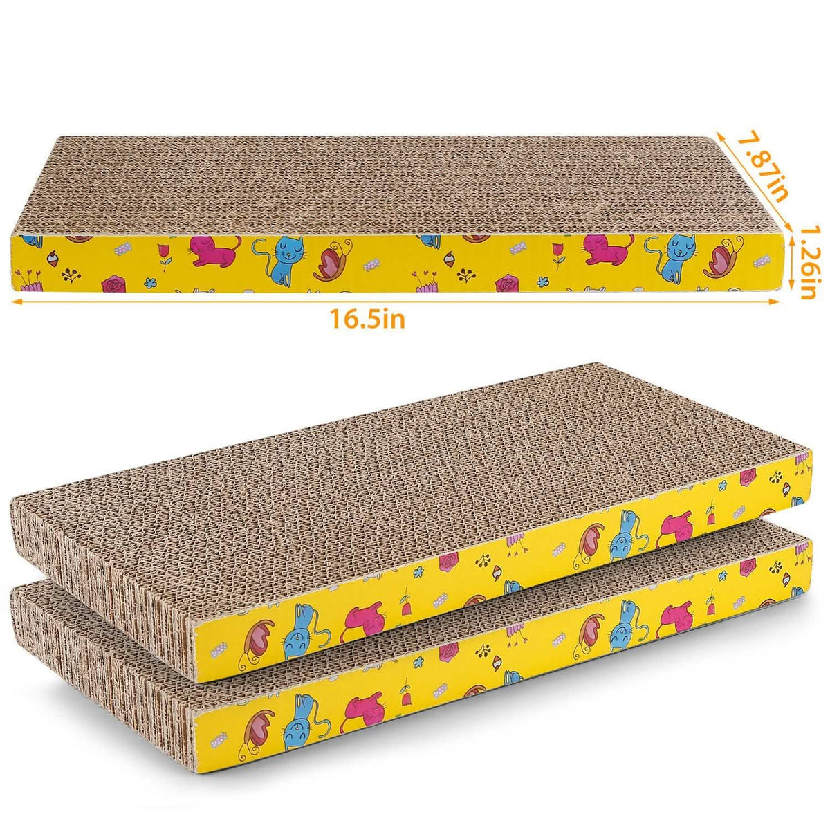3-Piece: Cat Scratcher Pads
