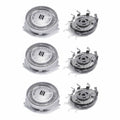 3-Piece: Replacement Shaver Heads for Norelco Philips SH50