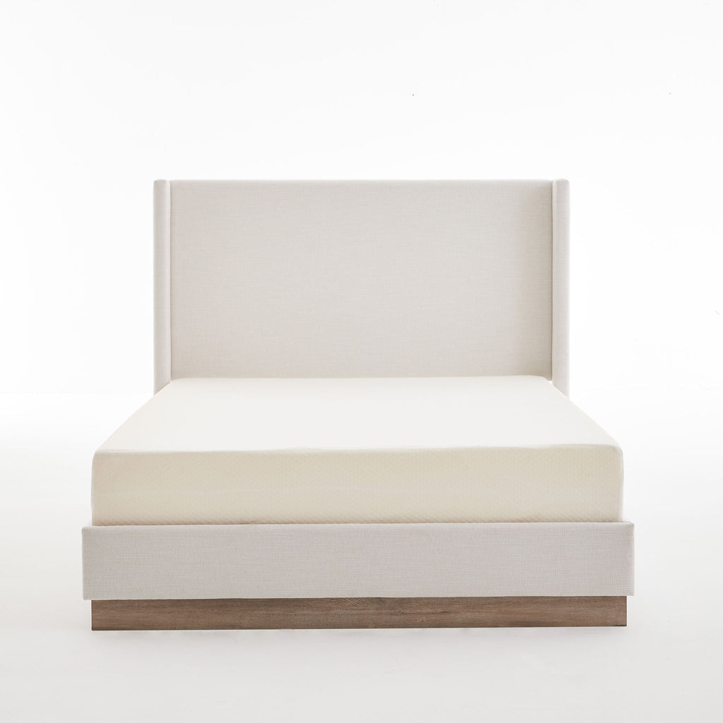 Hosford - Minimalist Upholstered Wingback Bed
