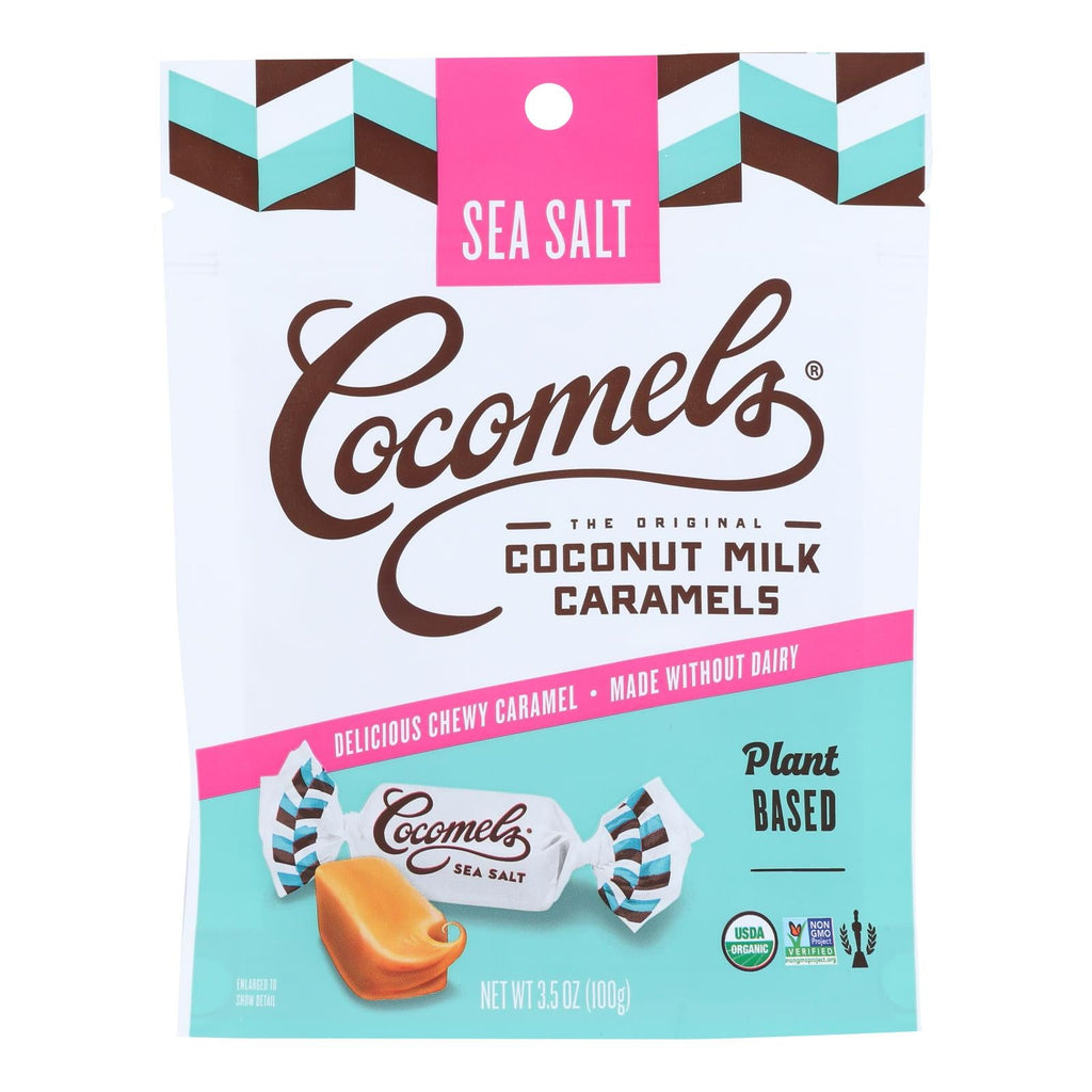 Cocomels Organic Coconut Milk Salted Caramels - 6/3.5 Oz. Pack