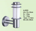 Outdoor Simplicity Stainless Steel Outdoor Wall Lamp