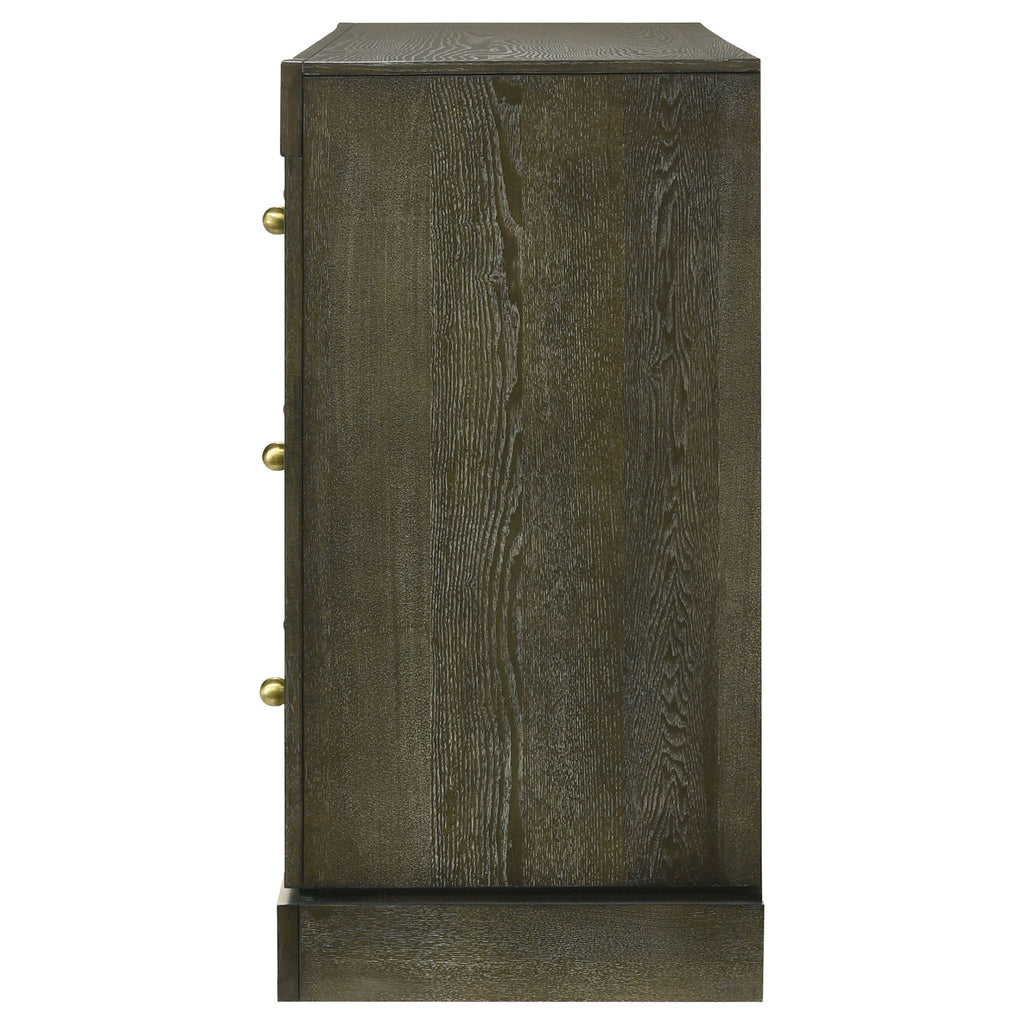 Sundance - 6 Drawer Dresser Cabinet - Dark Brown