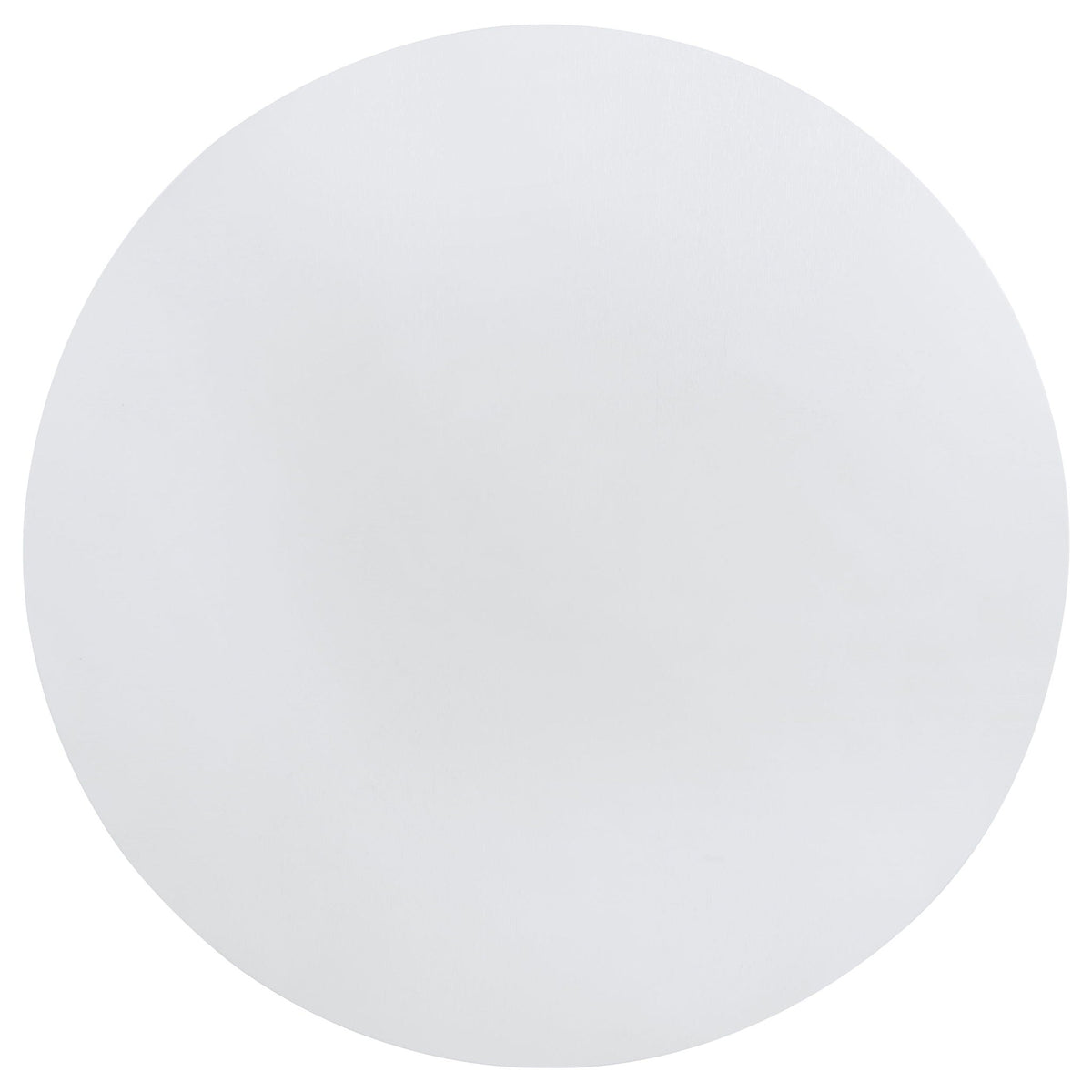 Tyler - Round Dining Table With Shelf Round Table - White