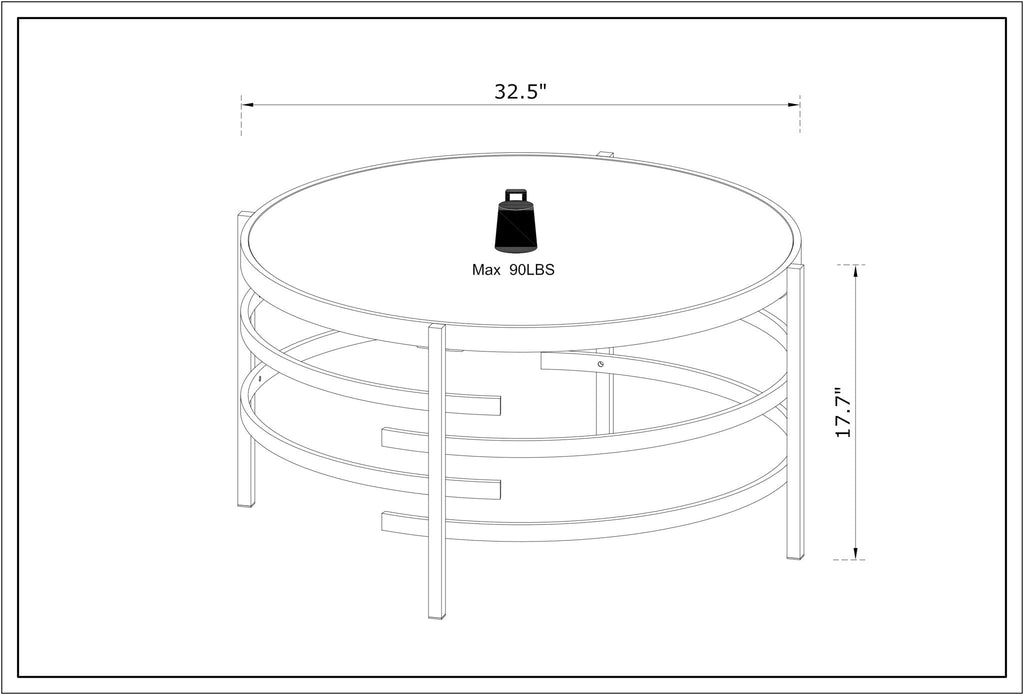 Elegant Round Table With Sintered Stone Top & Sturdy Metal Frame