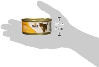 Nulo Chicken & Herring Recipe Pate Wet Canned Cat Food, 5.5 Ounce (Pack of 24)