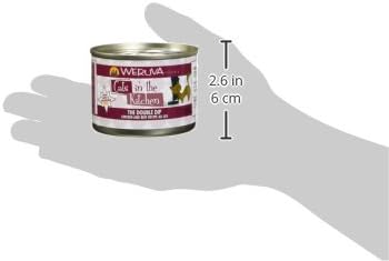 Weruva Cats in The Kitchen, The Double Dip with Chicken & Beef Au Jus Cat Food, 6oz Can (Pack of 24)
