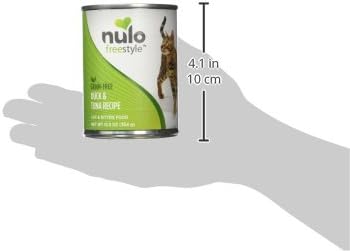 Nulo Duck & Tuna Recipe Pate Wet Canned Cat Food, 12.5 Ounce (Pack of 12)
