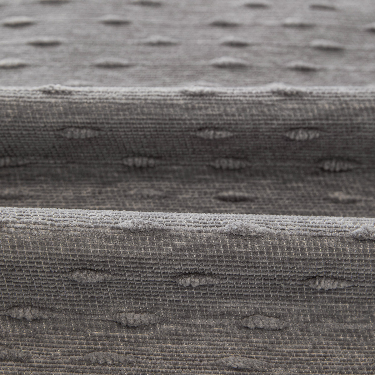 Textured Throw Blanket with 3D Dobby Weave, Minimalist Furniture Protector for Couch