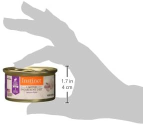 Instinct Limited Ingredient Diet, Natural Wet Cat Food, Grain Free Recipe - Real Rabbit, 3 oz. Cans (Pack of 24)