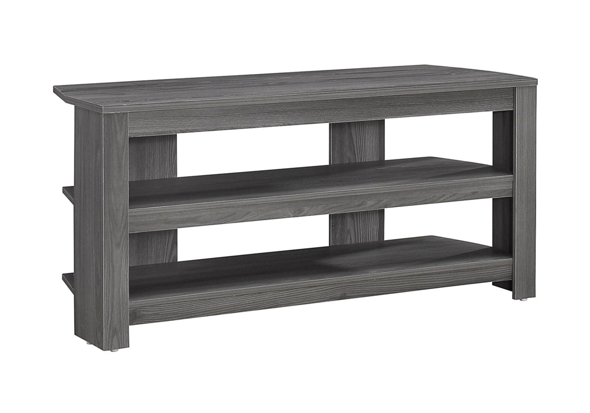 TV Stand Console Media Entertainment Center with 3 Storage Shelves