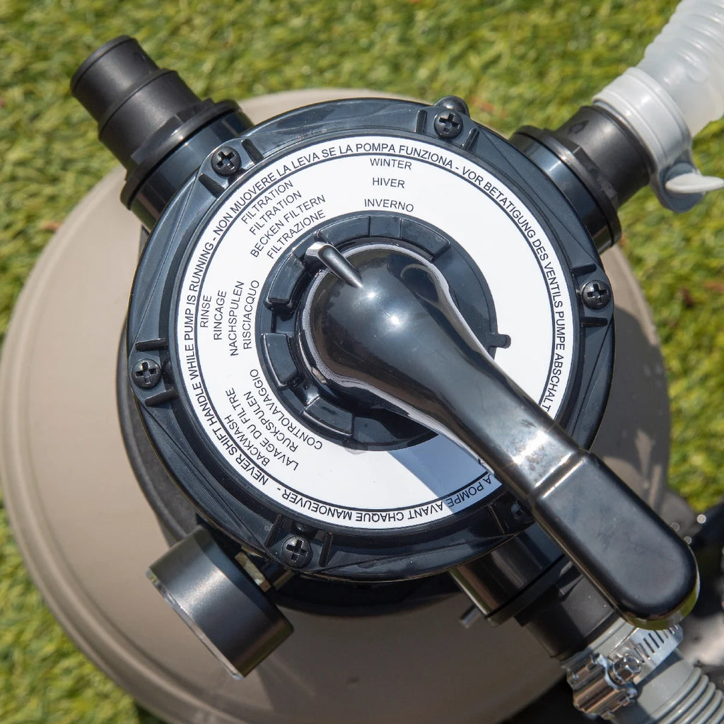" 13"" Sand Filter with 3/4HP Pool Pump and Timer for Aboveground Swimming Pools"