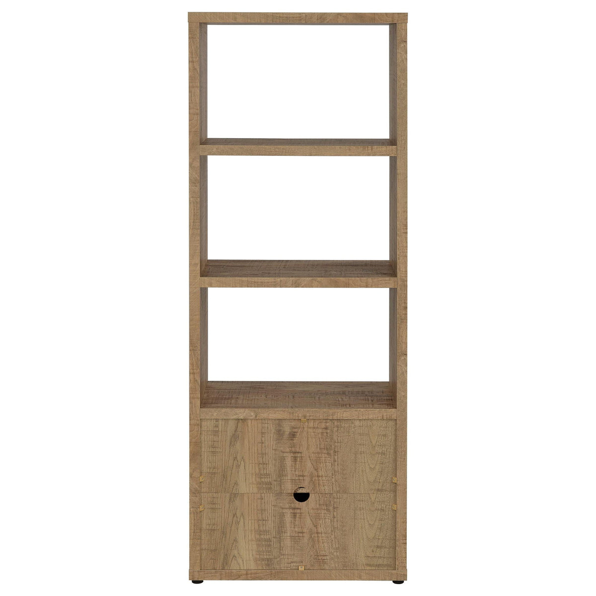 Noriega - 3 Piece TV Entertainment Center, Open & Concealed Storage - Wood