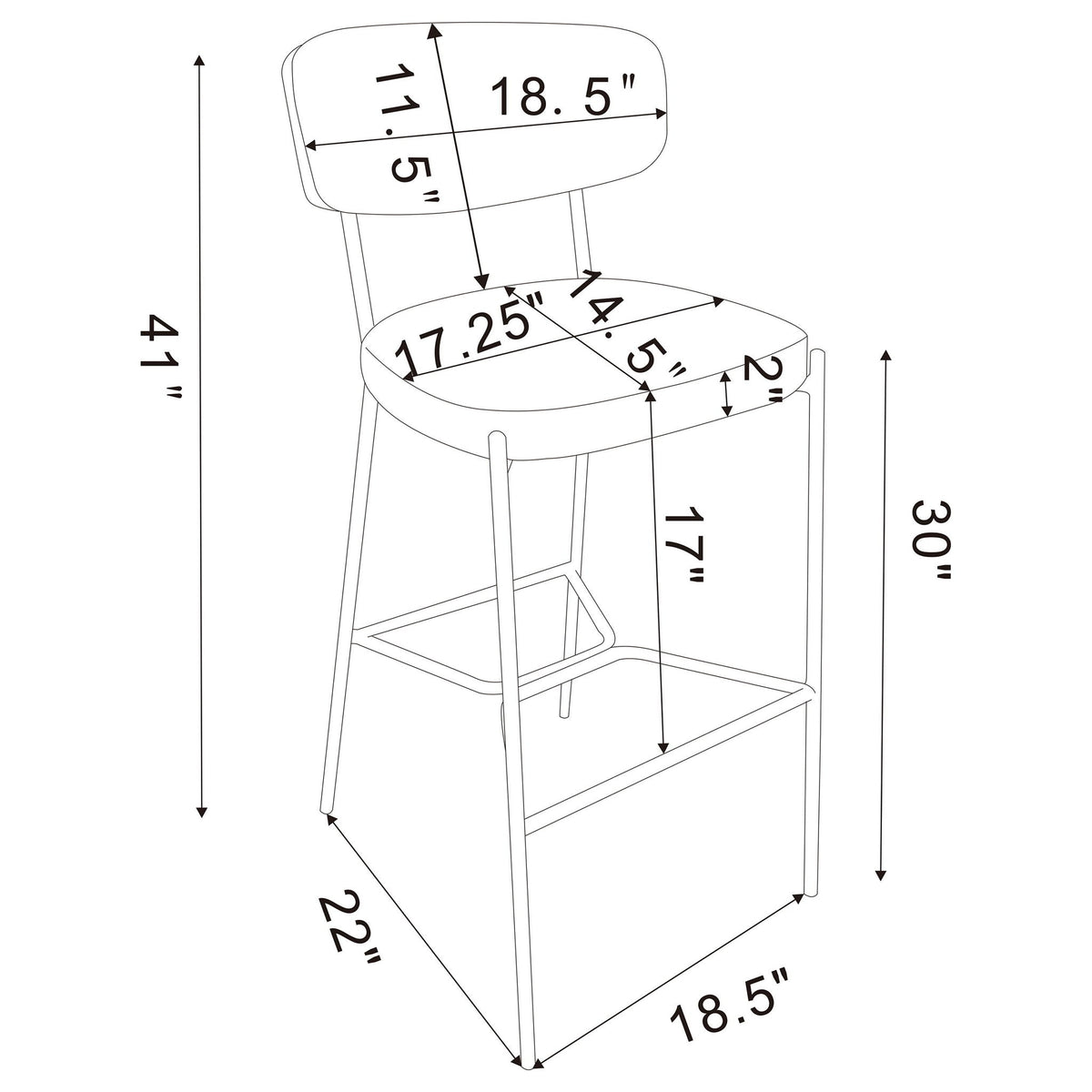 Joy - Stool (Set of 2)