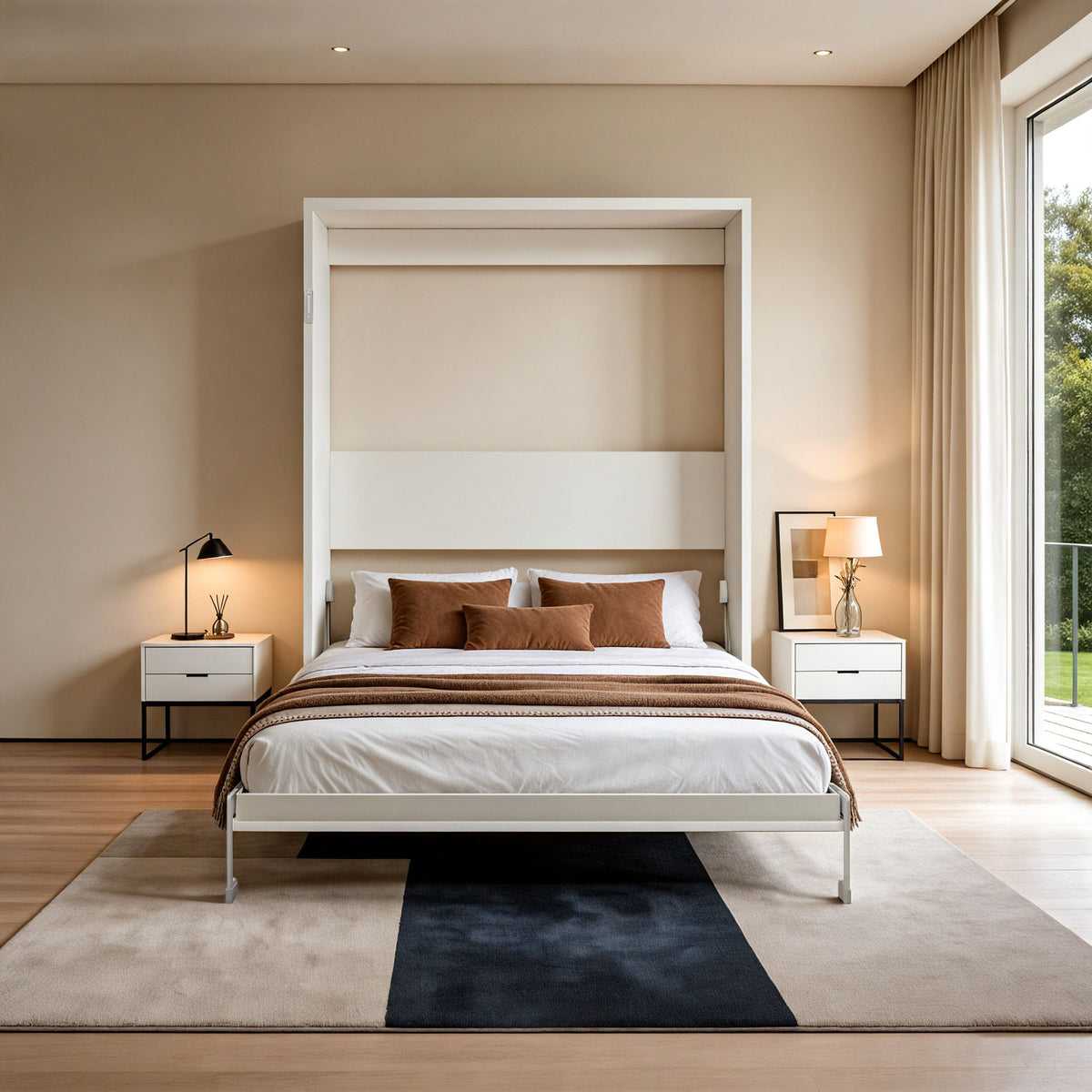 Folding Vertical Murphy Wall Bed