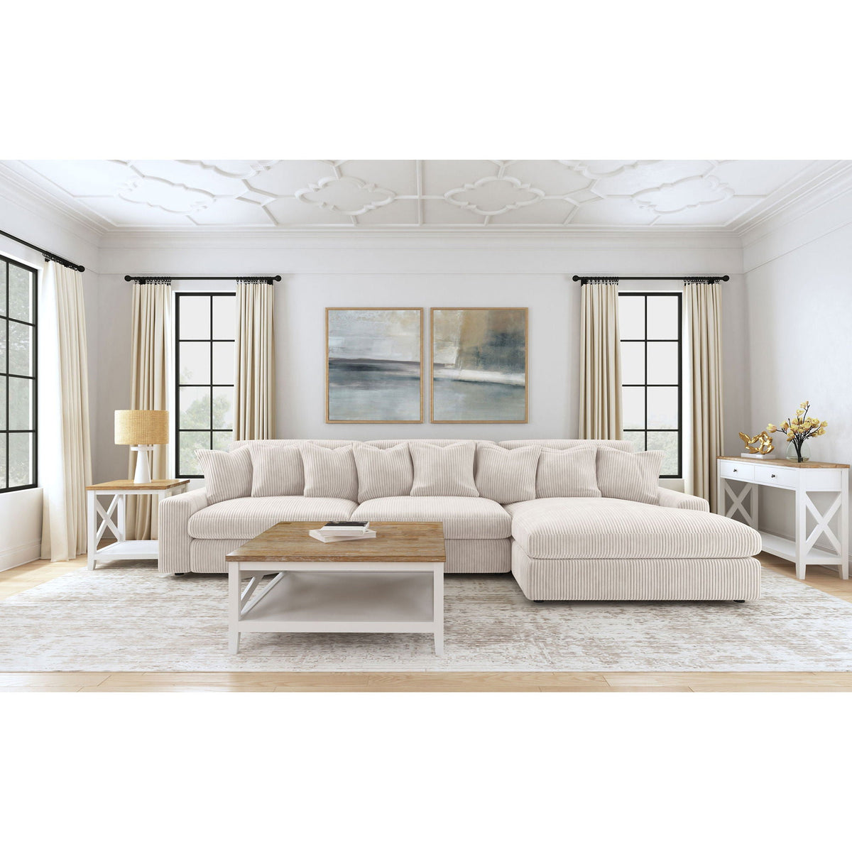 Cassidy - Upholstered Armless Chair