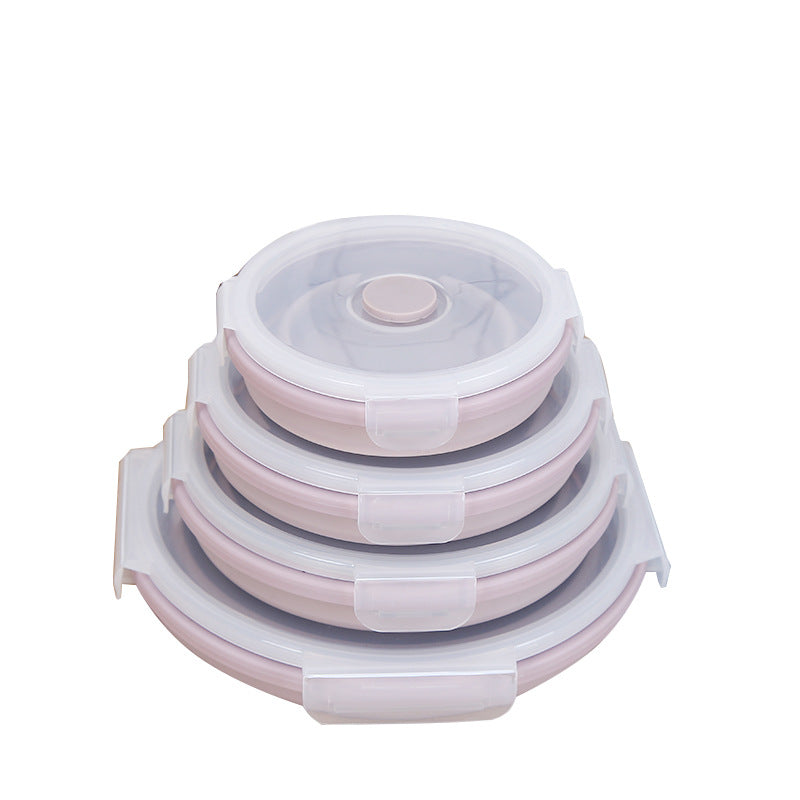 Silicone Food Storage Bowl Set – Microwave Safe Lunch Containers