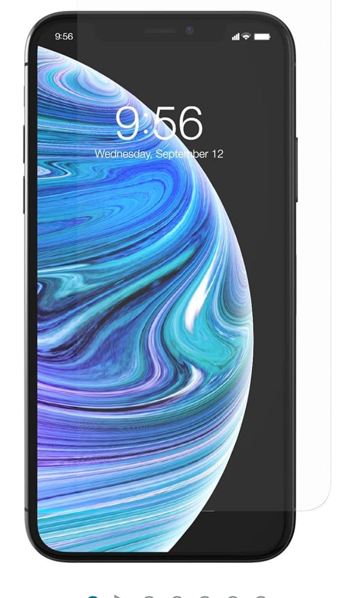 ZAGG Invisible Shield Glass+ Screen Protector for Apple iPhone X