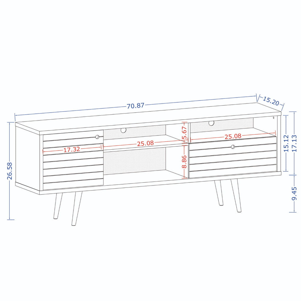 Liberty - TV Stand With Wire Management
