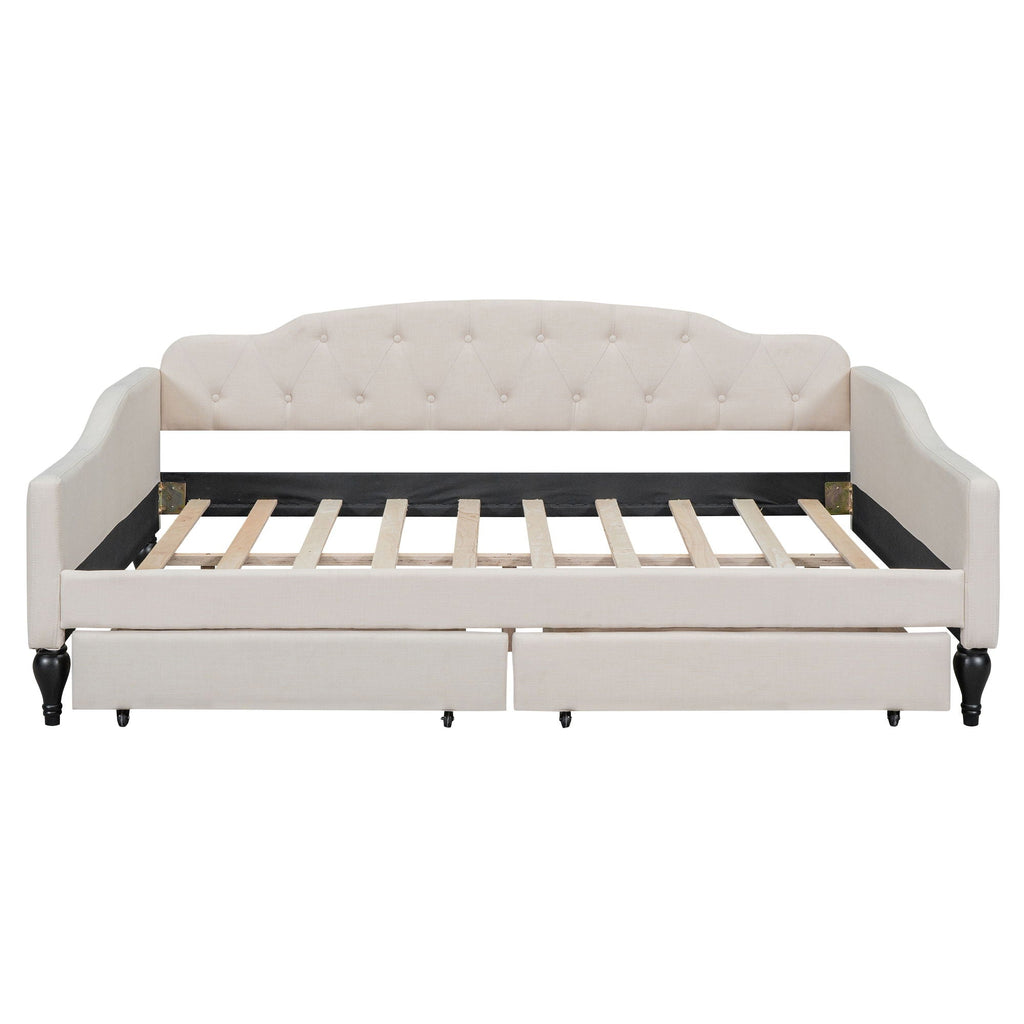 Upholstered Tufted Daybed