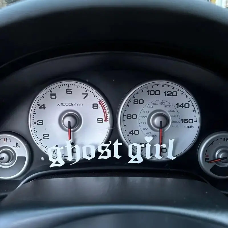 "Ghost Girl" Sticker, Suitable for Windows, Cars, Trucks, Toolboxes, Laptops, Macbooks, for Almost Any Hard, Smooth Surface