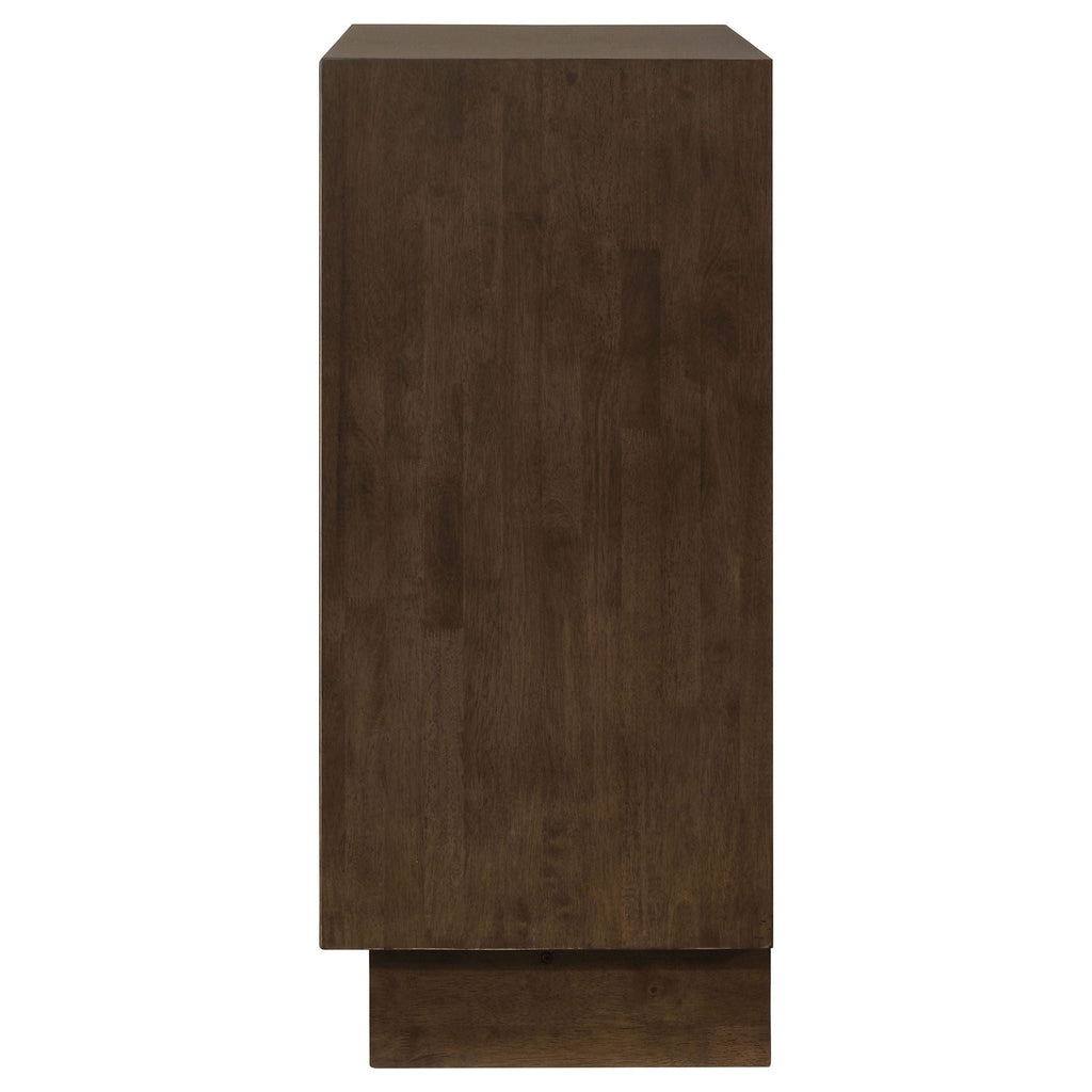 Hemlock - 4 Drawer Chest Of Drawers - Dark Brown