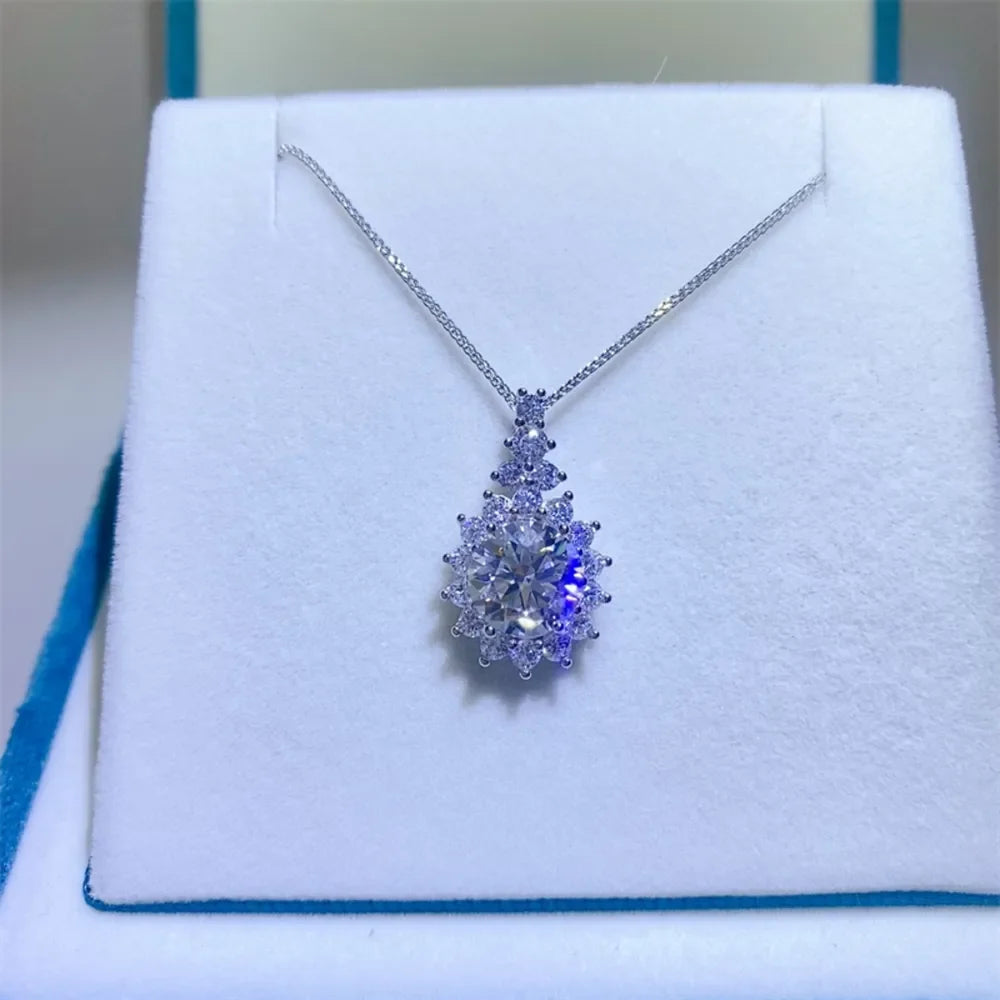 5 Carat Sparkala™ 925 Sterling Silver Pendant Necklace