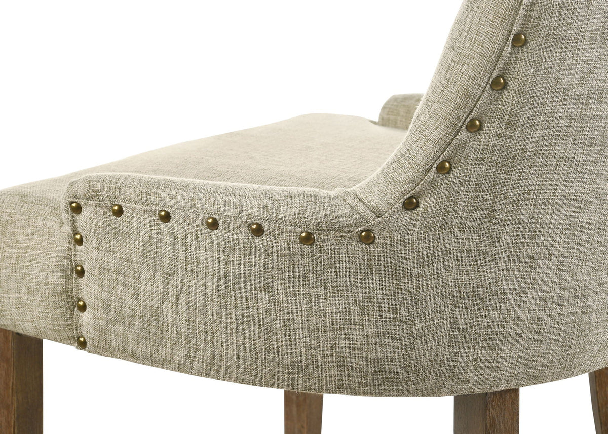 Yotam Side Chair (Set of 2) - Beige / Oak