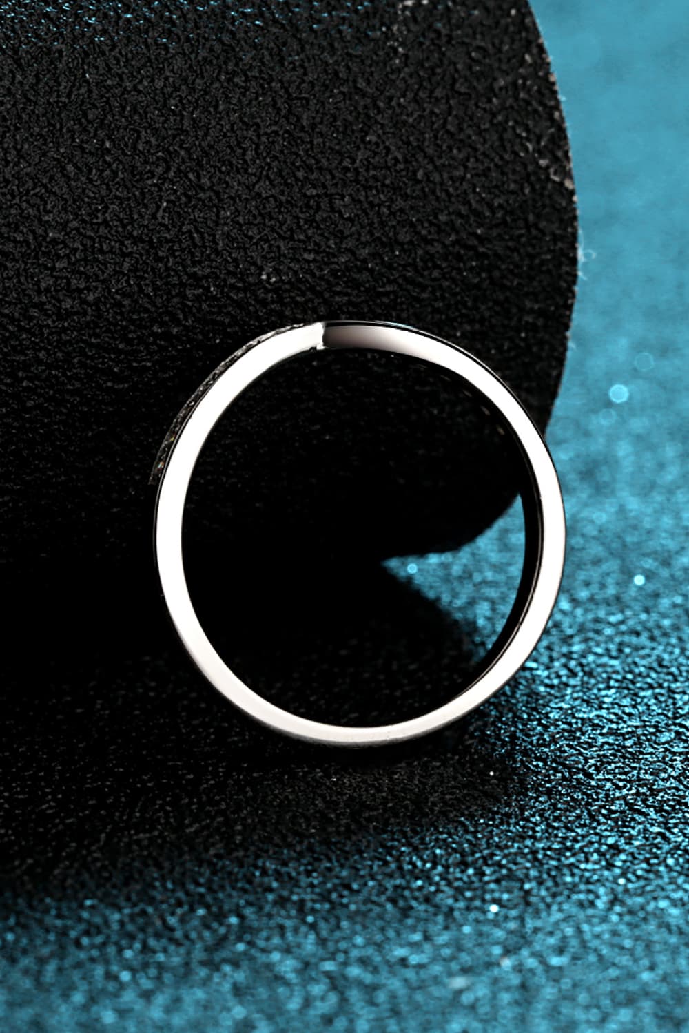 Minimalist Sparkala™ Rhodium-Plated Ring