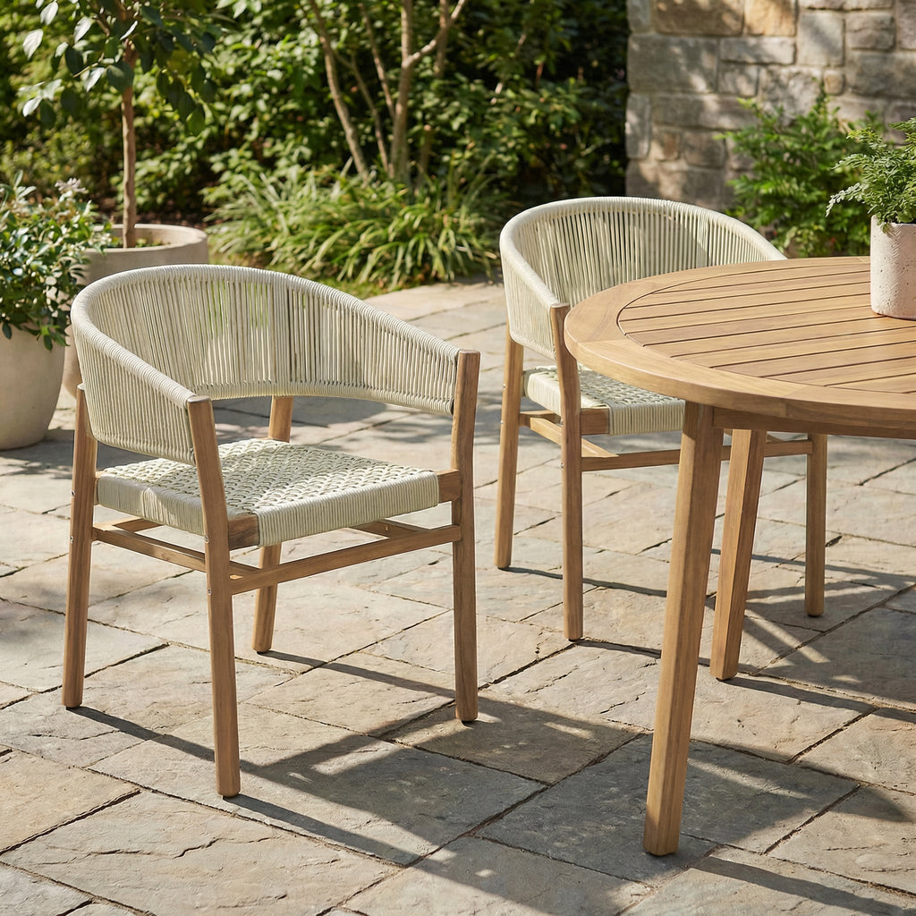 Outdoor Accent Chair Set - 2 Person Seating Group