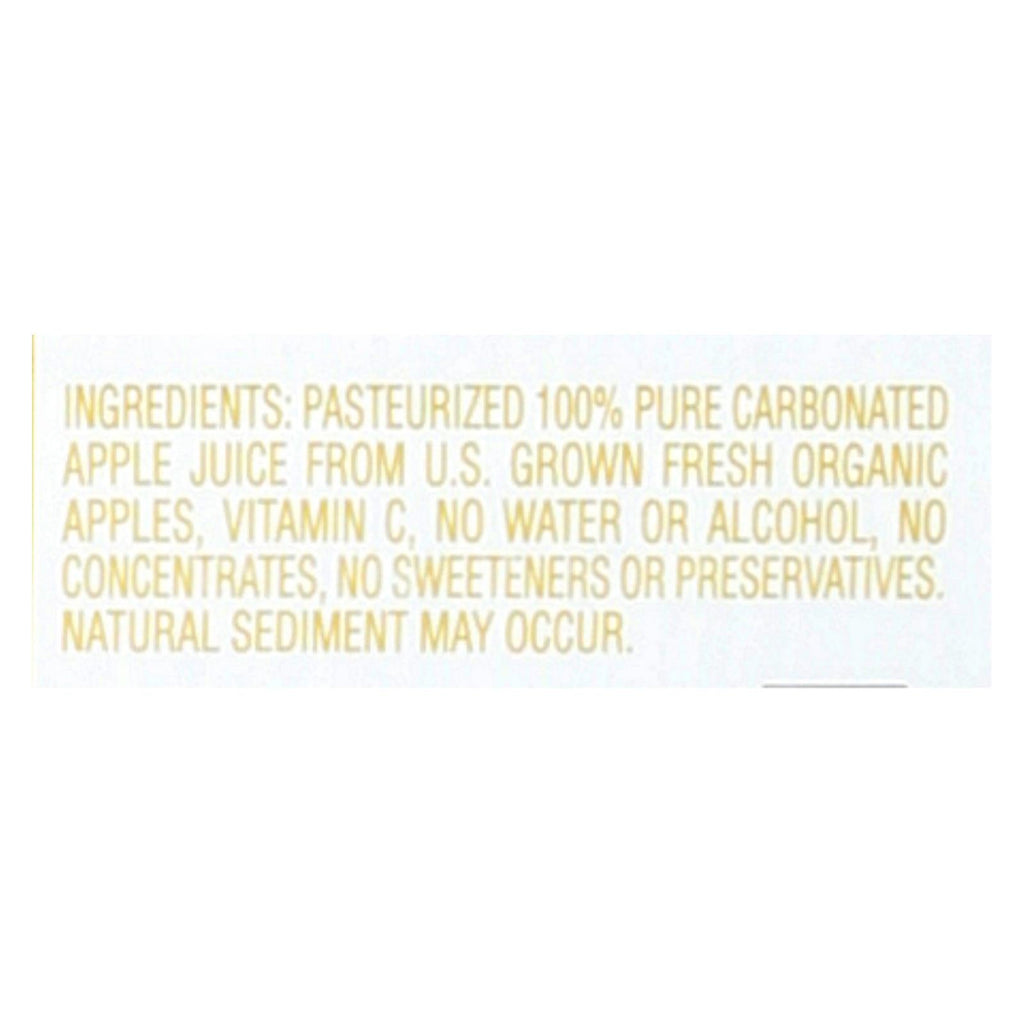 Martinelli's Organic Sparkling Cider, Case of 12, 25.4 Fluid Ounce Bottles