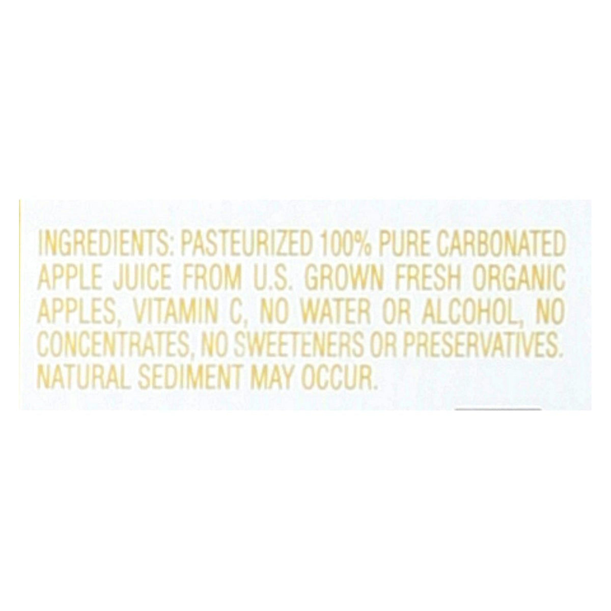 Martinelli's Organic Sparkling Cider, Case of 12, 25.4 Fluid Ounce Bottles