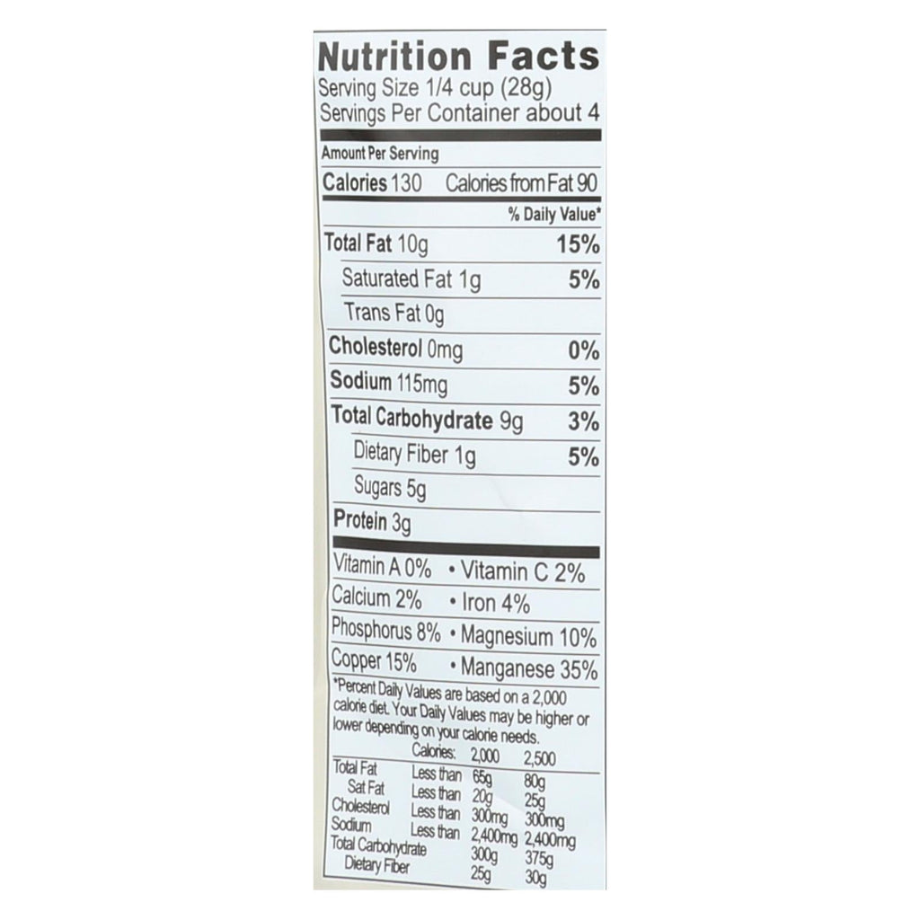 Living Intentions Activated Superfood Malted Maple Nut Blend Case of 6, 4 Ounce