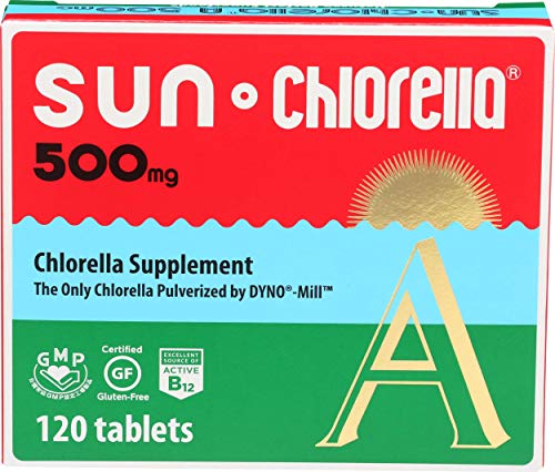Sun Chlorella 500 Mg Tablets, 120 Count