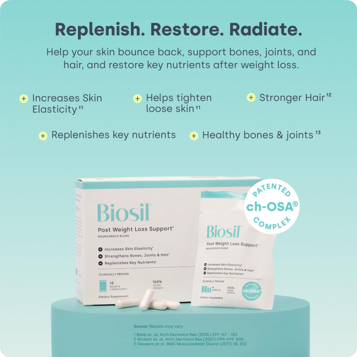 Biosil Weight Loss Support Supplement, 30 Count