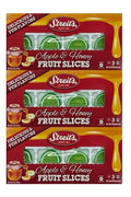 Streit's Apple Honey Fruit Slices, Case of 12, 6 Ounce Packages