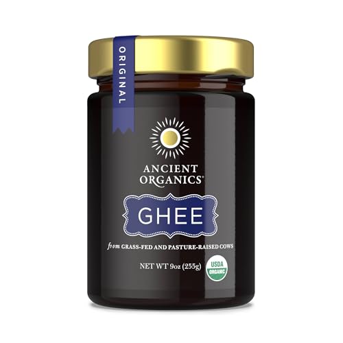 Ancient Organics Organic Original Ghee, Case of 6, 9 fl oz