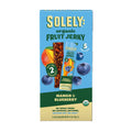 Solely Mango and Blueberry Organic Fruit Snack Jerky, Case of 12, 5 Count, 0.8 Ounces
