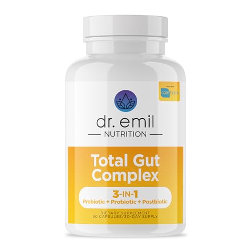 Dr. Emil Nutrition Total Gut Complex, 60 Count