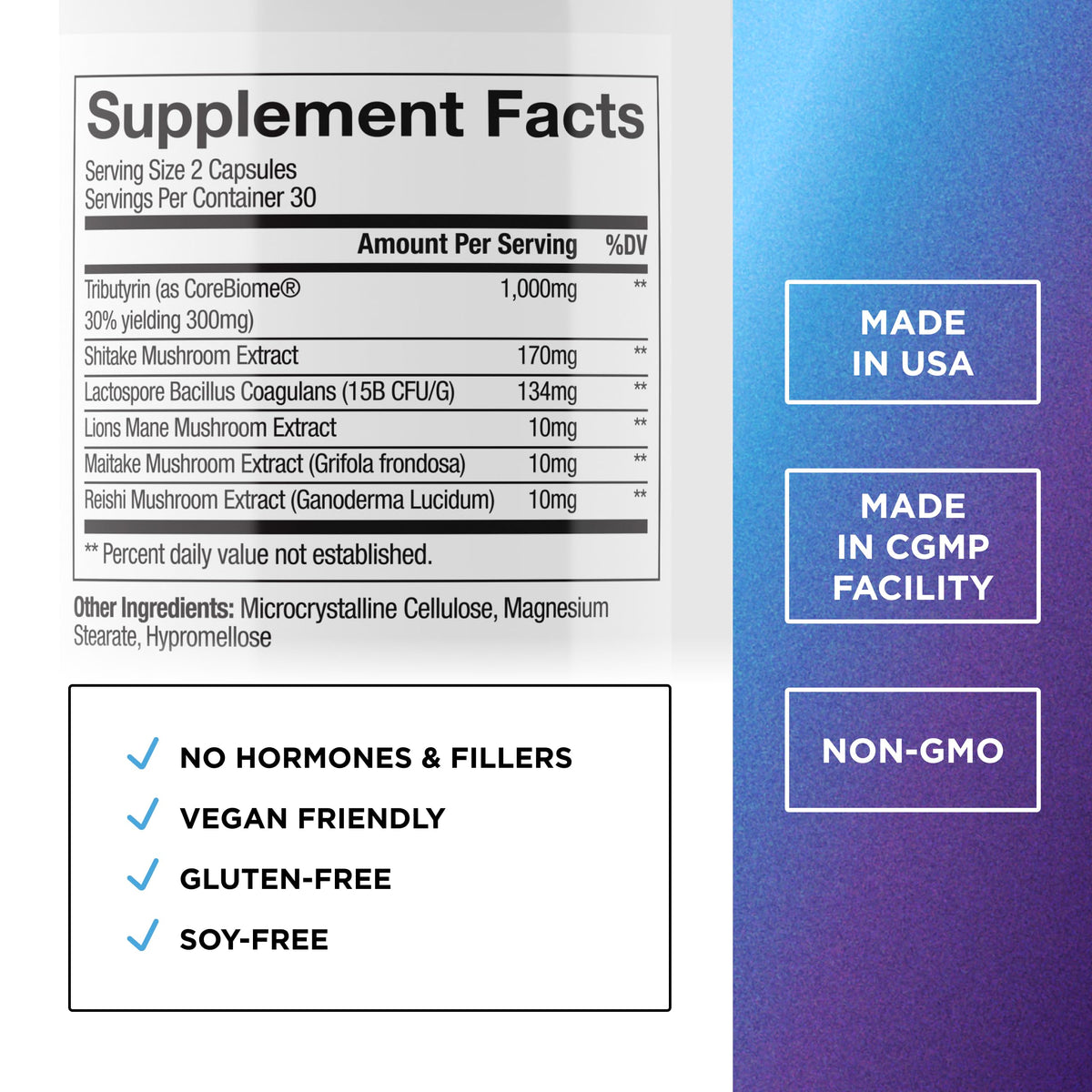 Dr. Emil Nutrition Total Gut Complex, 60 Count