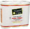 Natural Value Lunch Napkins, Case of 27, 150 Count