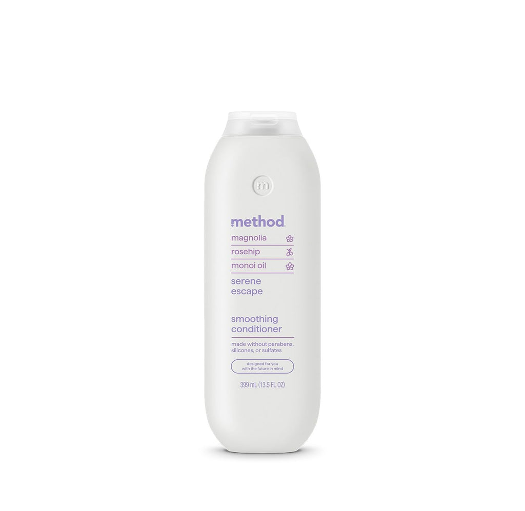 Method Serene Escape Smoothing Conditioner, Case of 6, 13.5 Fluid Ounce Bottles