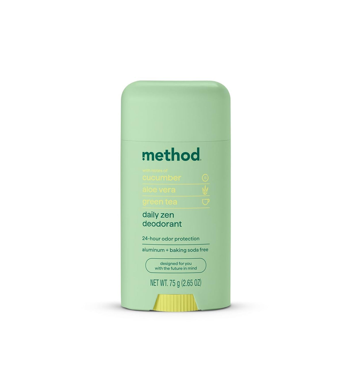 Method Daily Zen Deodorant, Case of 24, 2.65 Ounce Sticks
